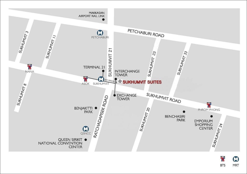 Sukhumvit Suites Hotel Bangkok Exteriér fotografie